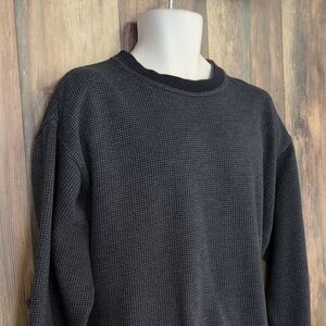 Knights Sportswear Crewneck Waffle Knit Style Dress Sweat Shirt XL   P352